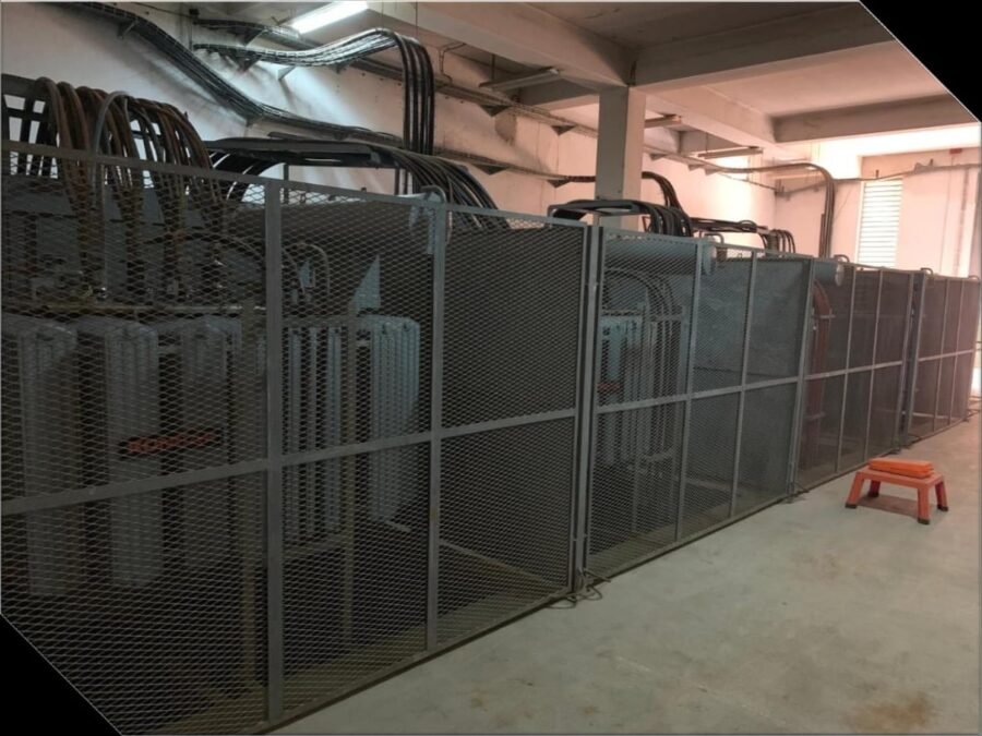 Transformer substation — power equipment