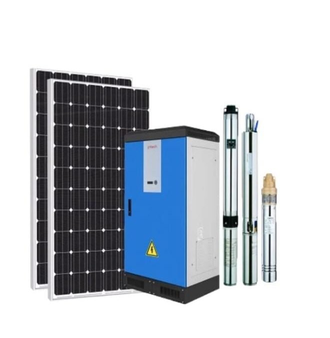 Complete solar pumping kit